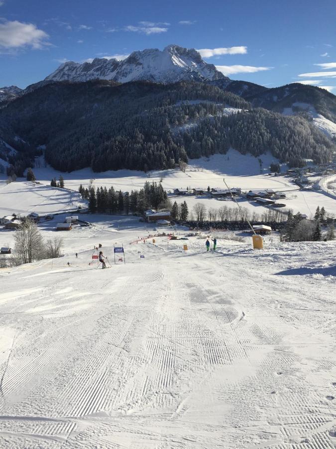 Ferienwohnung Haus Asslaber Hochfilzen Exterior foto